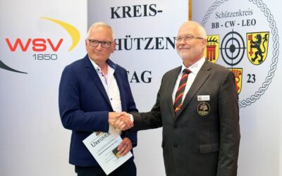 Ehrung und Verabschiedung von Ligaleiter Frank Foshag